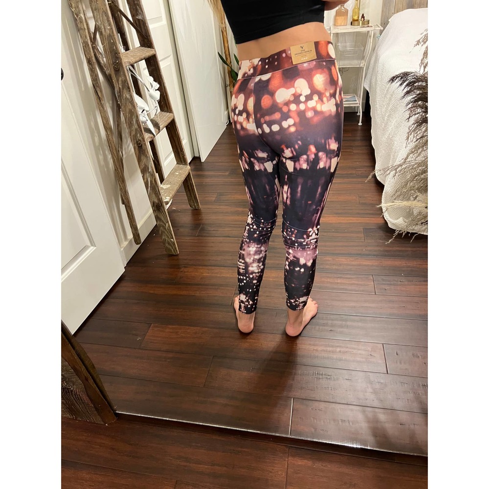 Blurred City Lights Leggings